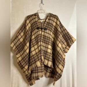⭐️Like New⭐️ Aerie: Women’s Hooded Poncho with Toggle Front Closure- One Size